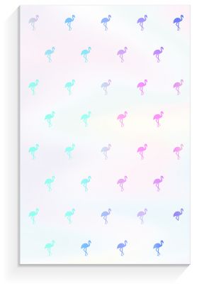 Notepad »Flamingo white«