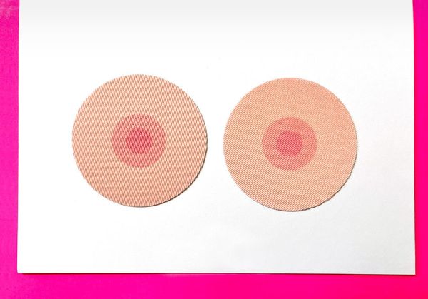 Textile sticker »Boobs Color 2«