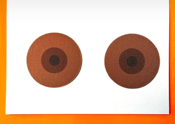 Textile sticker »Boobs Color 3«