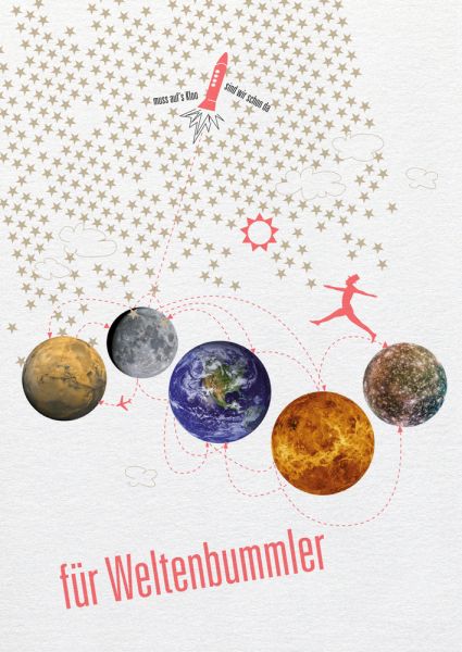 Say it »Weltenbummler«