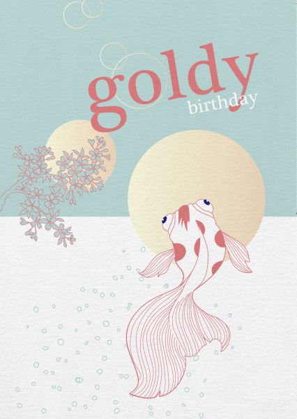 Say it »Goldy birthday«