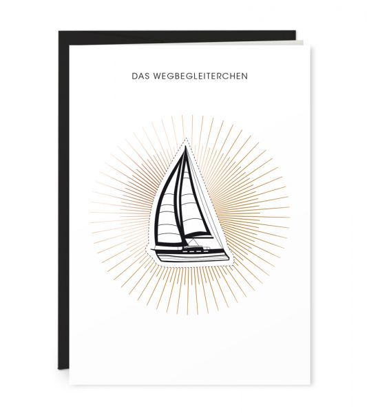 Wegbegleiterchen »Segelschiff«