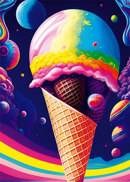 Jam »rainbow ice«