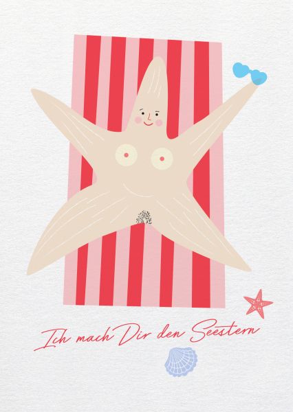 Say it »Ich mach Dir den Seestern«