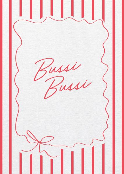 Say it »Bussi Bussi«