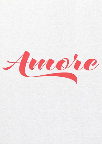 Say it »Amore«