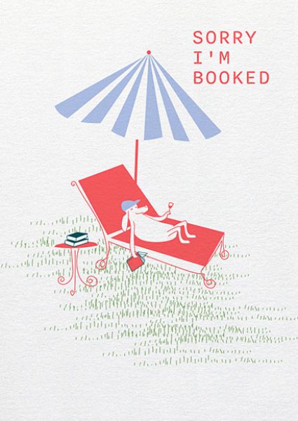 Say it »Sorry, I'm booked«