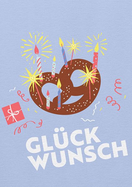Say it »Glückwunsch« Breznkuchen
